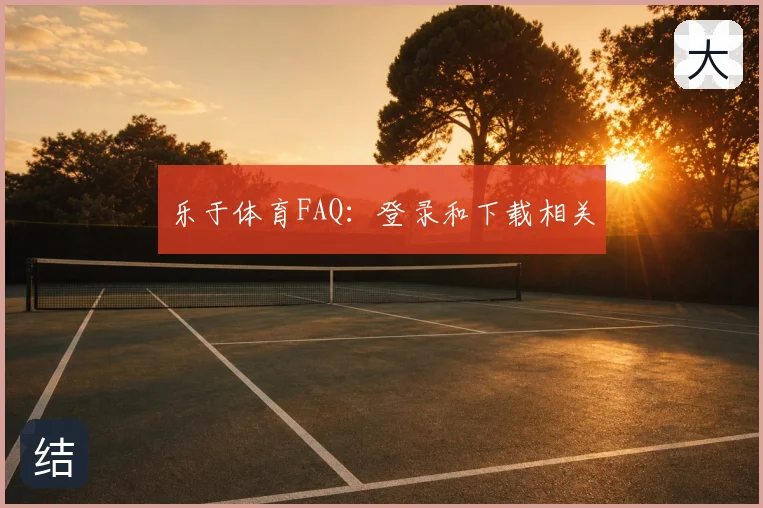乐于体育FAQ:登录和下载相关